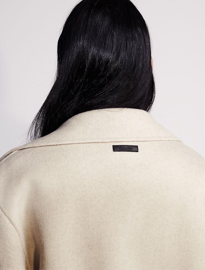 Wool Blend Trench Coat Product Image