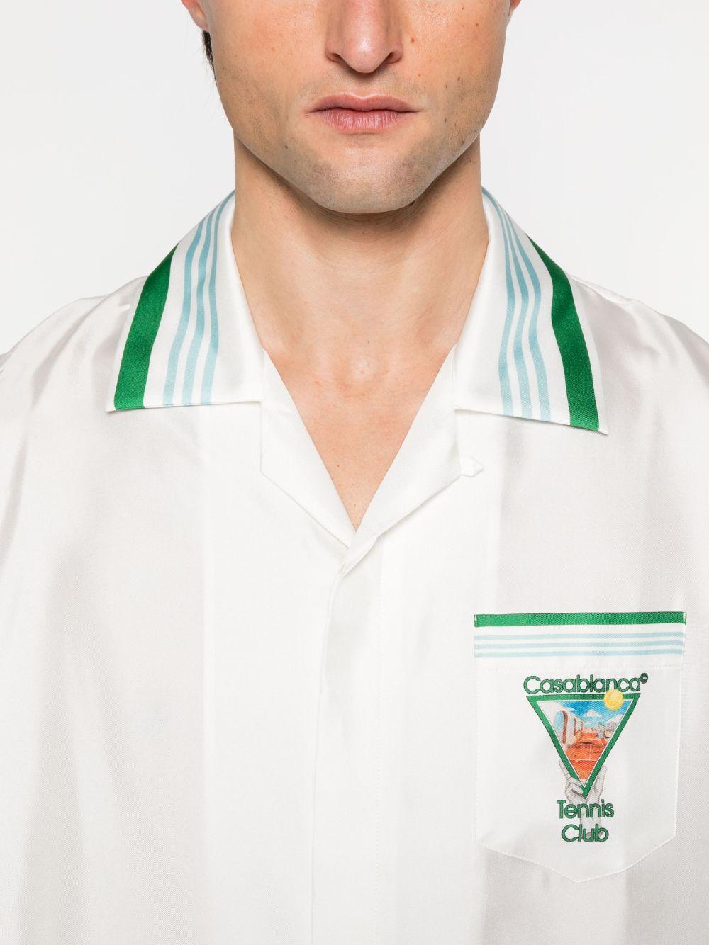 printed bowling shirt Product Image