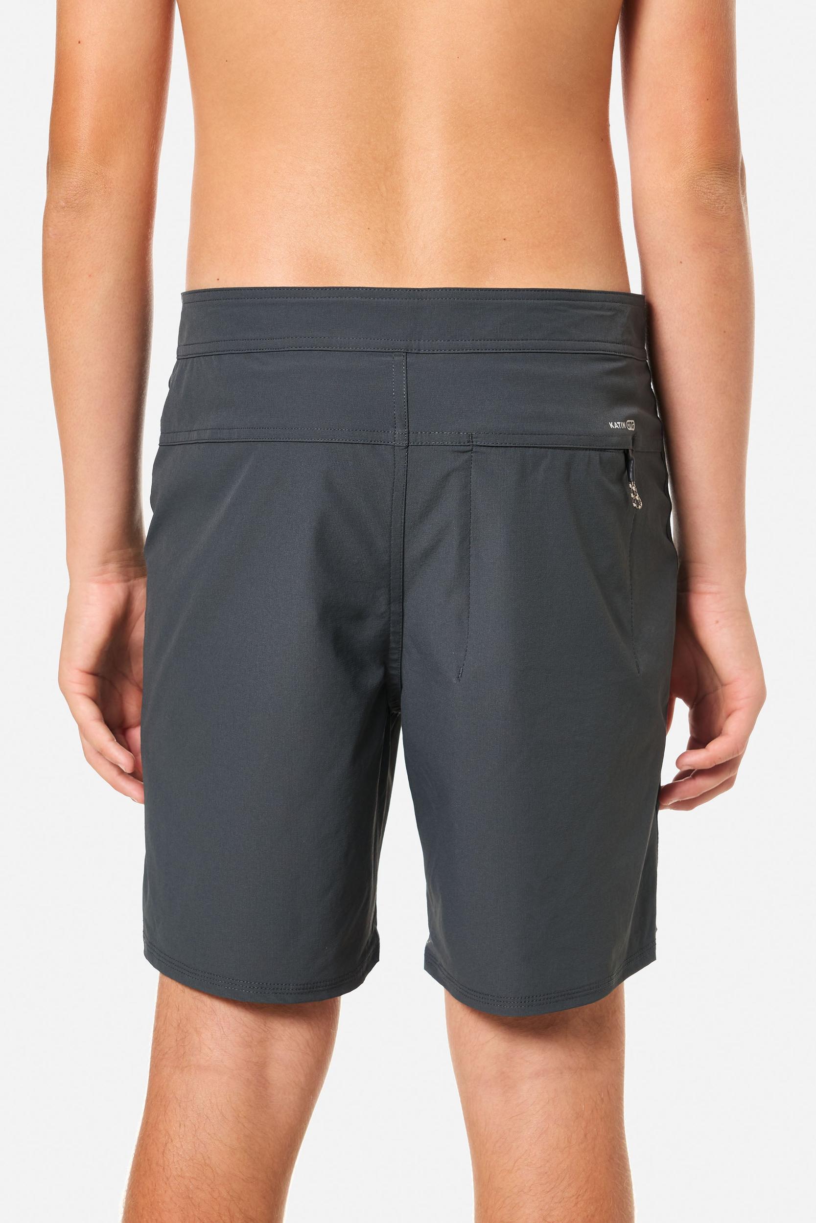 BOYS OTG CREST SURF TRUNK - BLACK WASH / 24 Product Image