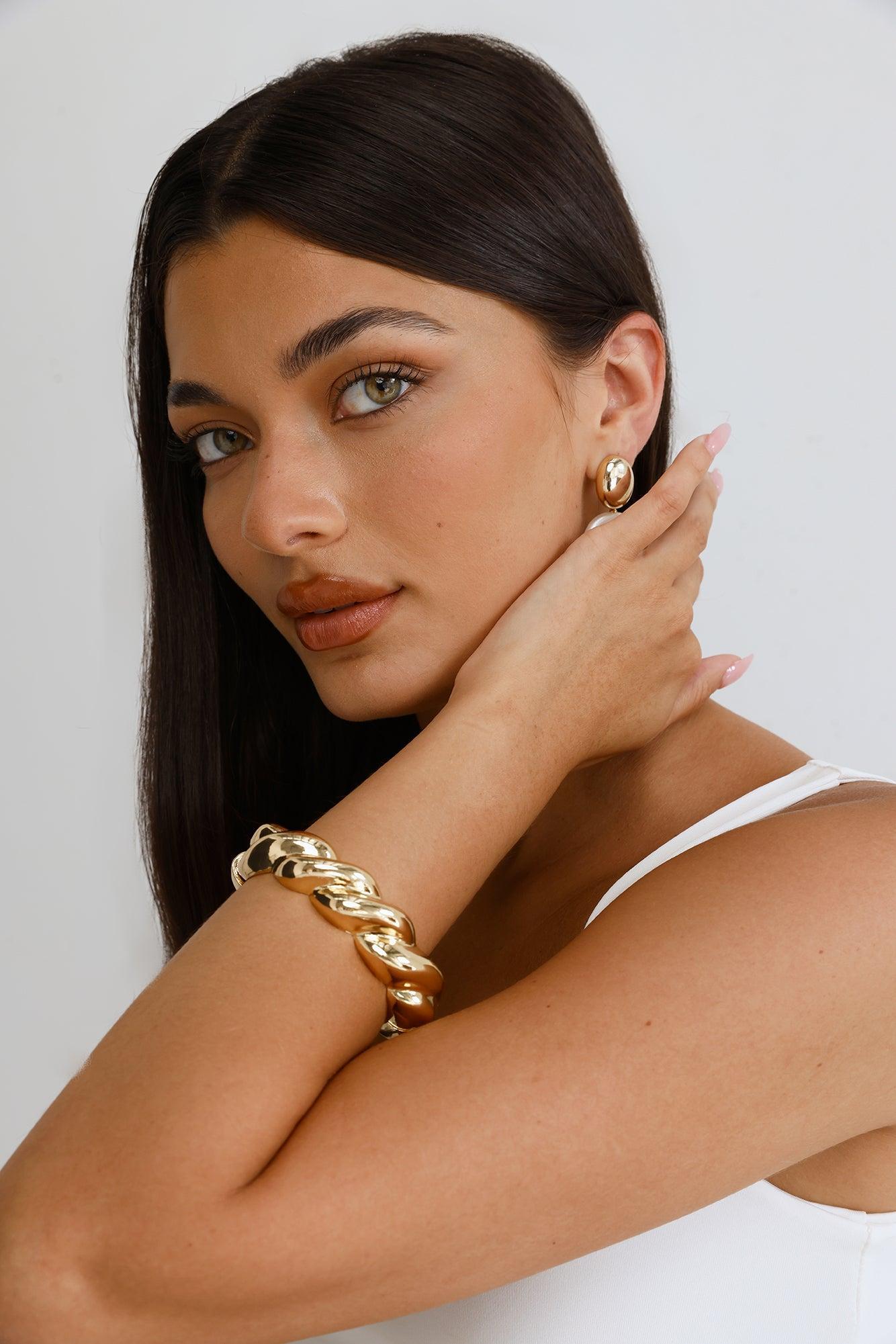 Arabella Bangle Gold Product Image