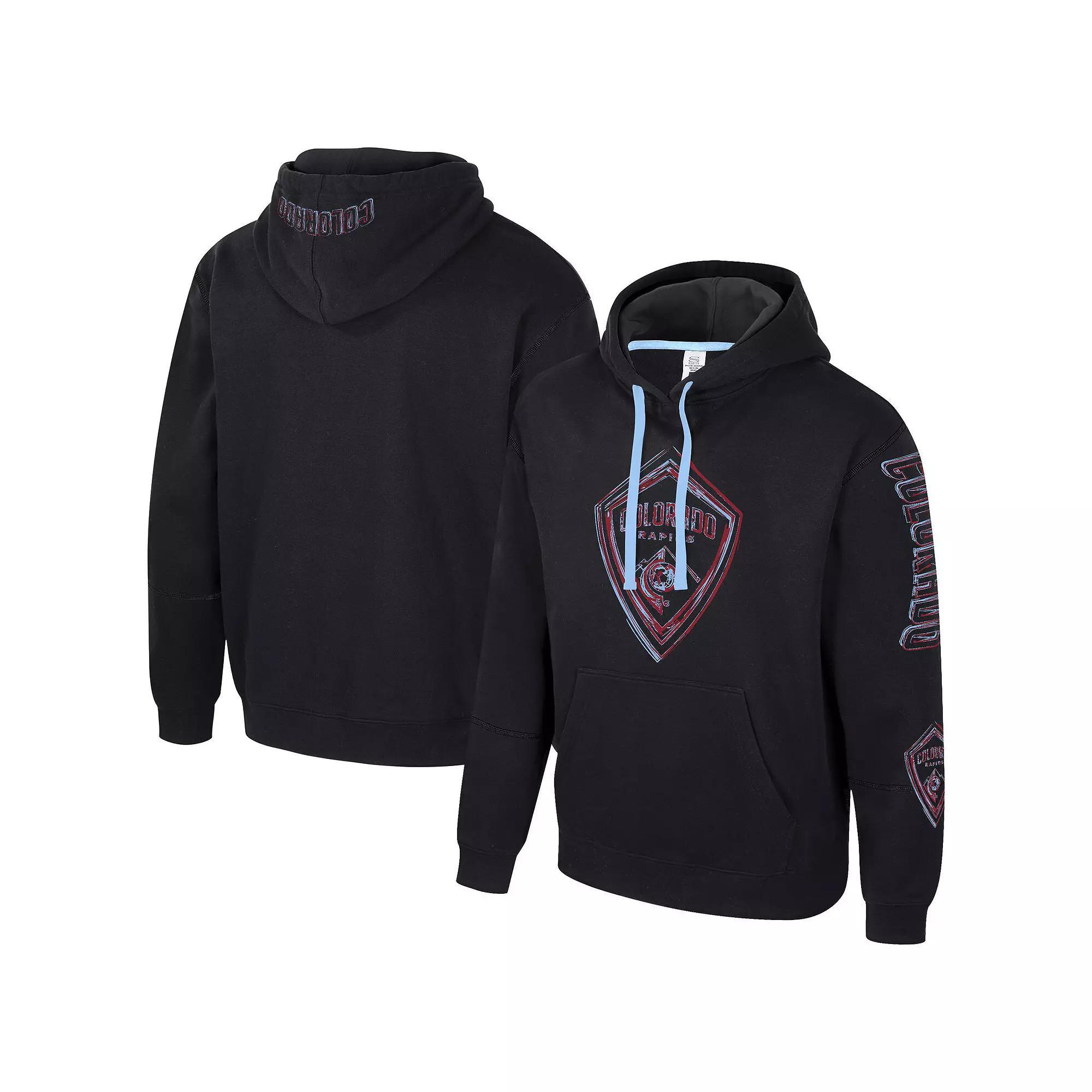 Men's Stadium Essentials Black Colorado Rapids Elementized Pullover Hoodie,  Product Image