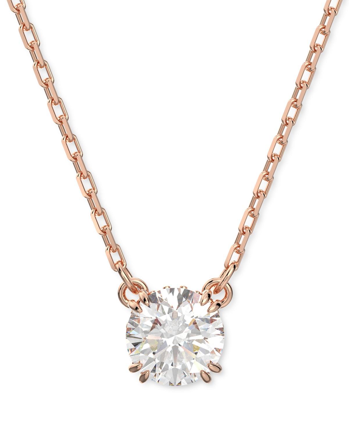 Swarovski Constella Round Cut Short Pendant Necklace Product Image