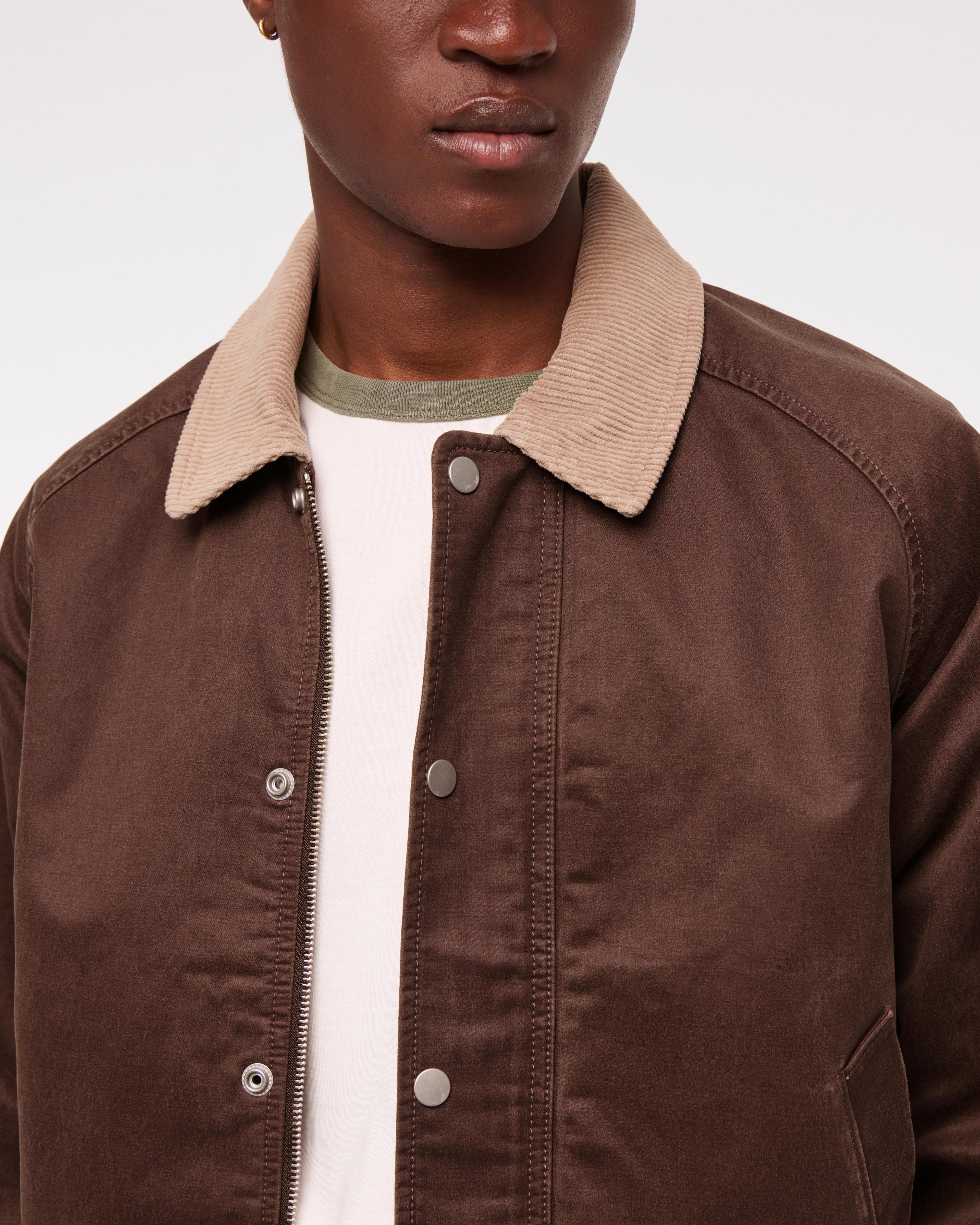 Lightweight Cropped Barn Jacket Product Image