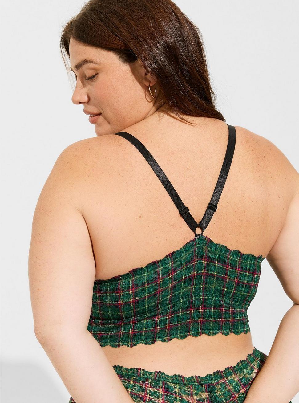 Lightly Lined Simply Lace XO Front Bralette Product Image