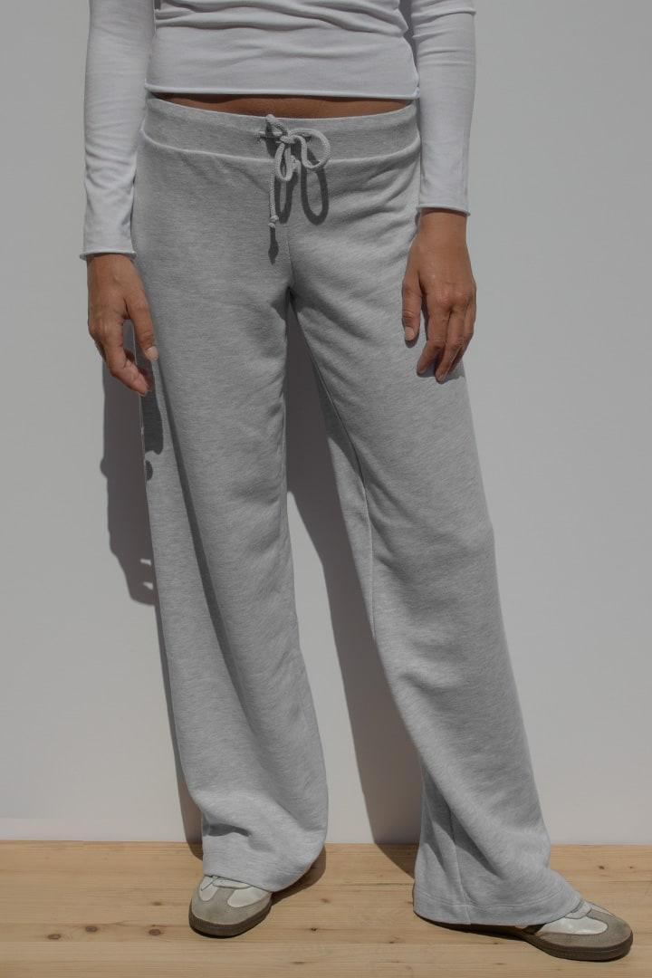 Wide-leg joggers with stars patch Product Image
