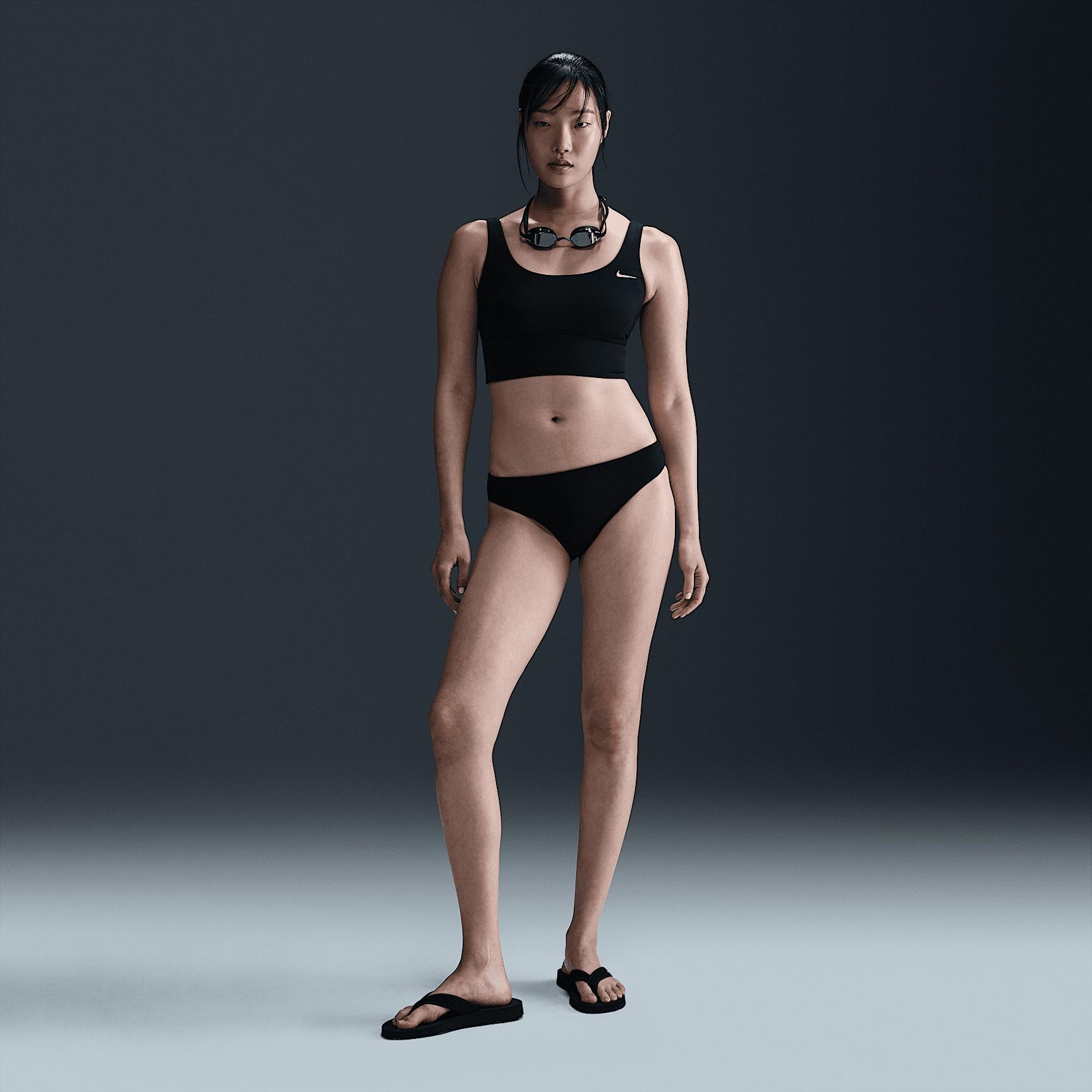 Nike Womens Swim Essential Hipster Bikini Bottom | NESSF247-001 Product Image