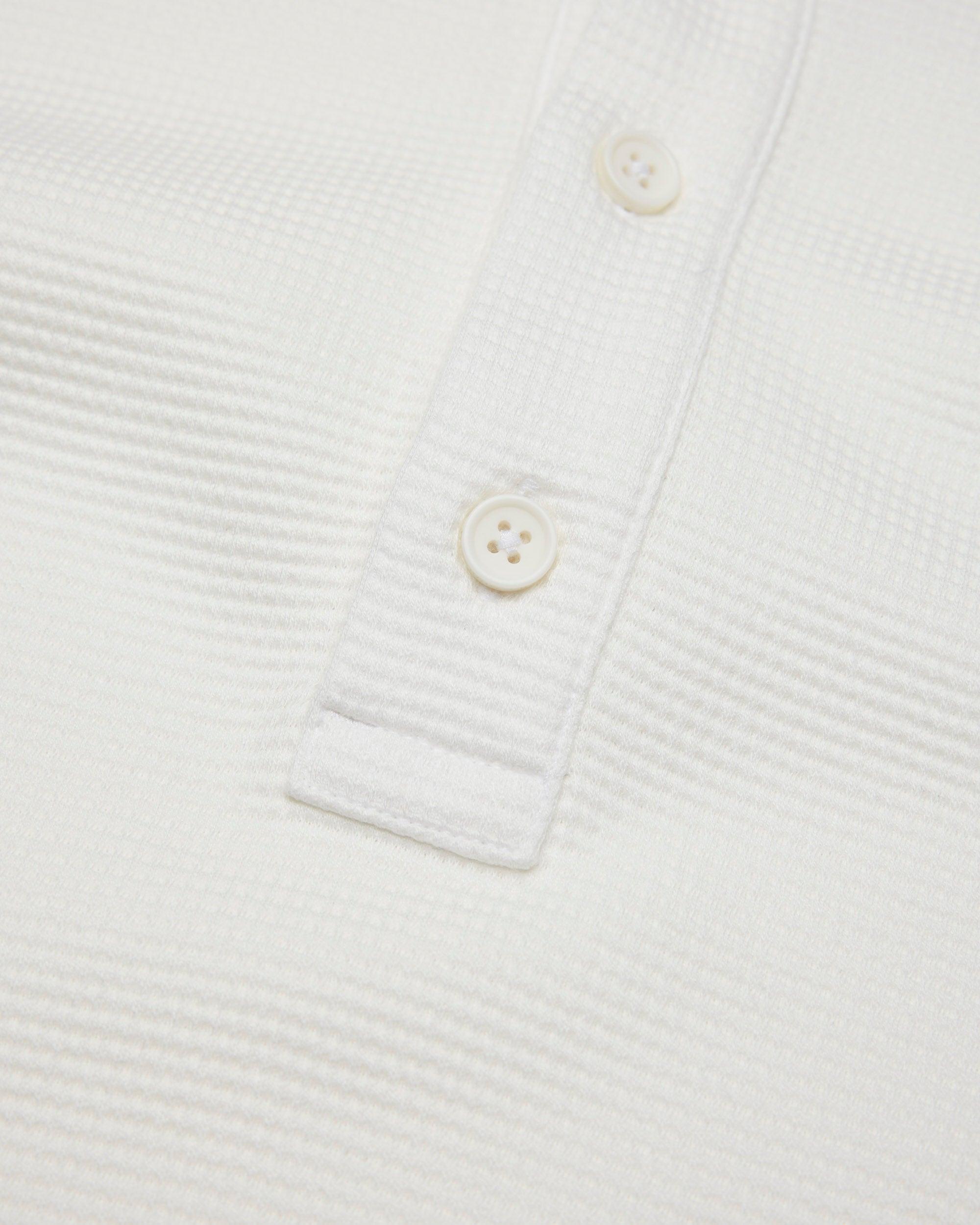 Lightweight Waffle Standard Henley Male Product Image