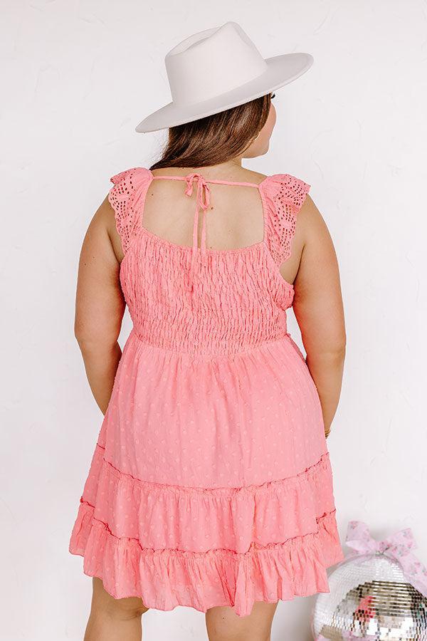 Adventure Seeker Smocked Mini Dress In Calypso Curves Product Image