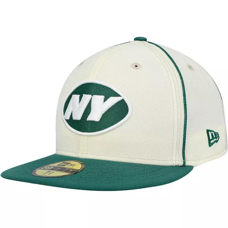 Men's New Era Green New York Jets Soutache 59FIFTY Fitted Hat, Size: 7 Product Image