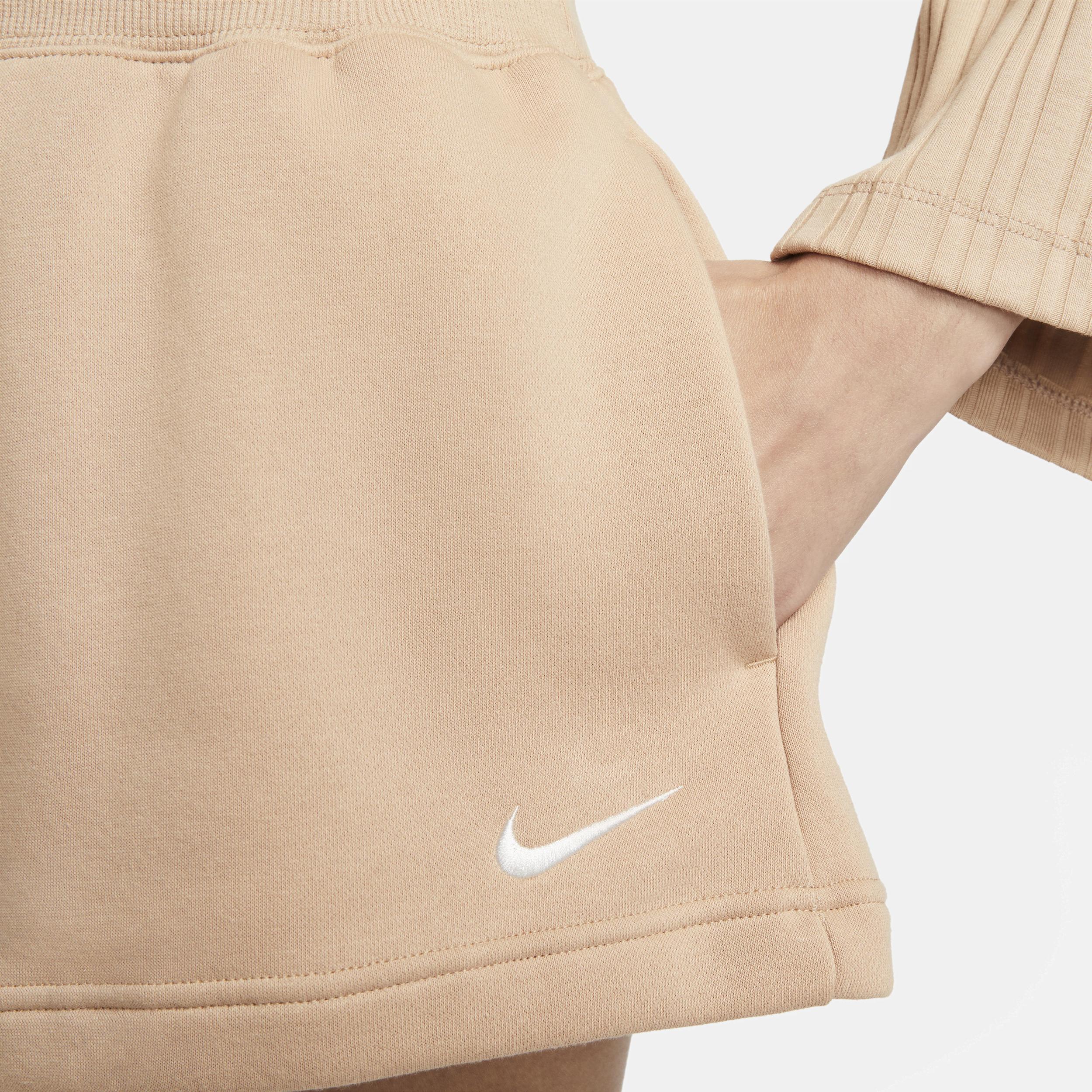 Nike Womens Sportswear Phoenix Fleece High-Waisted Loose Shorts Product Image