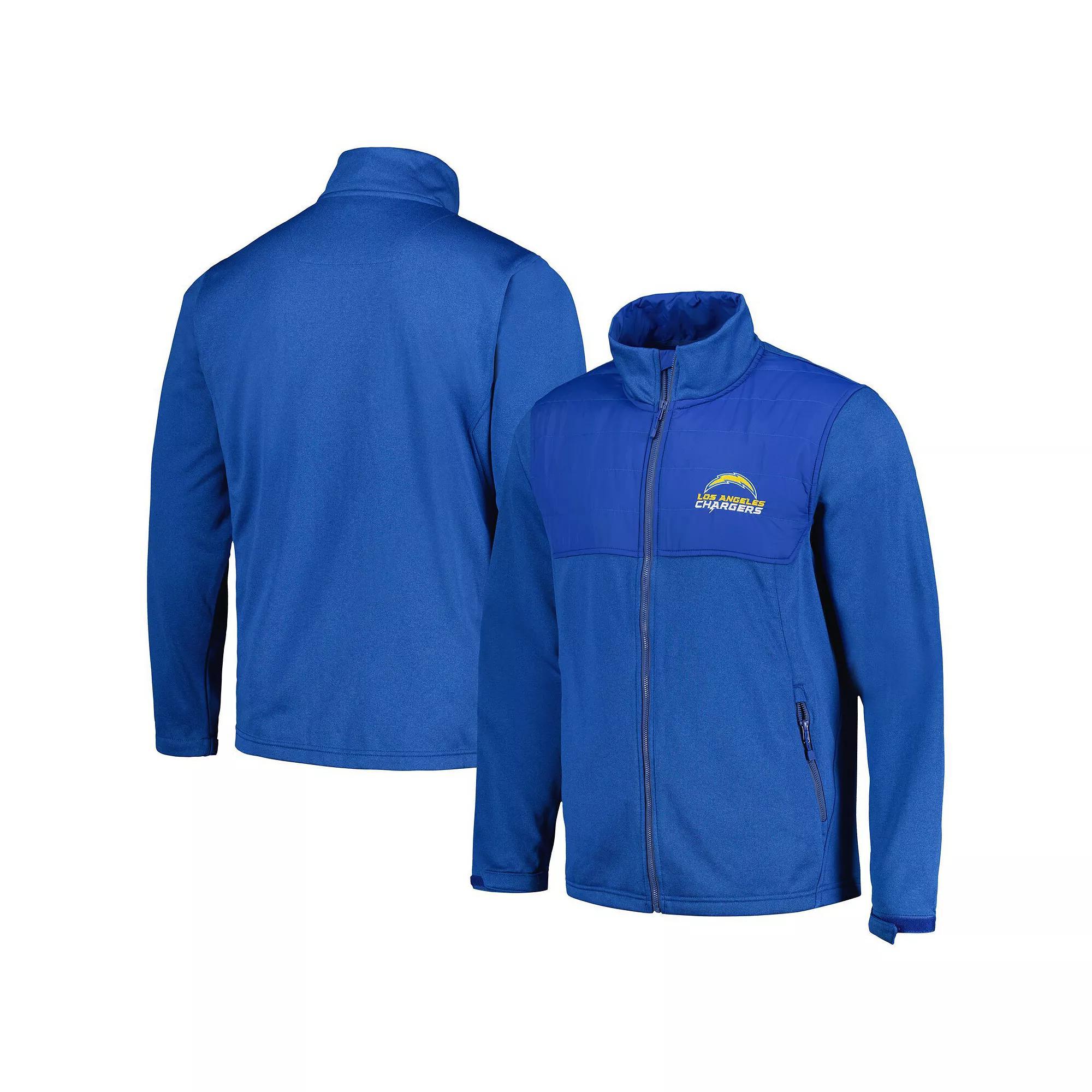 Men's Dunbrooke Powder Blue Los Angeles Chargers Explorer Tech Full-Zip Jacket, Size: XL, Light Product Image