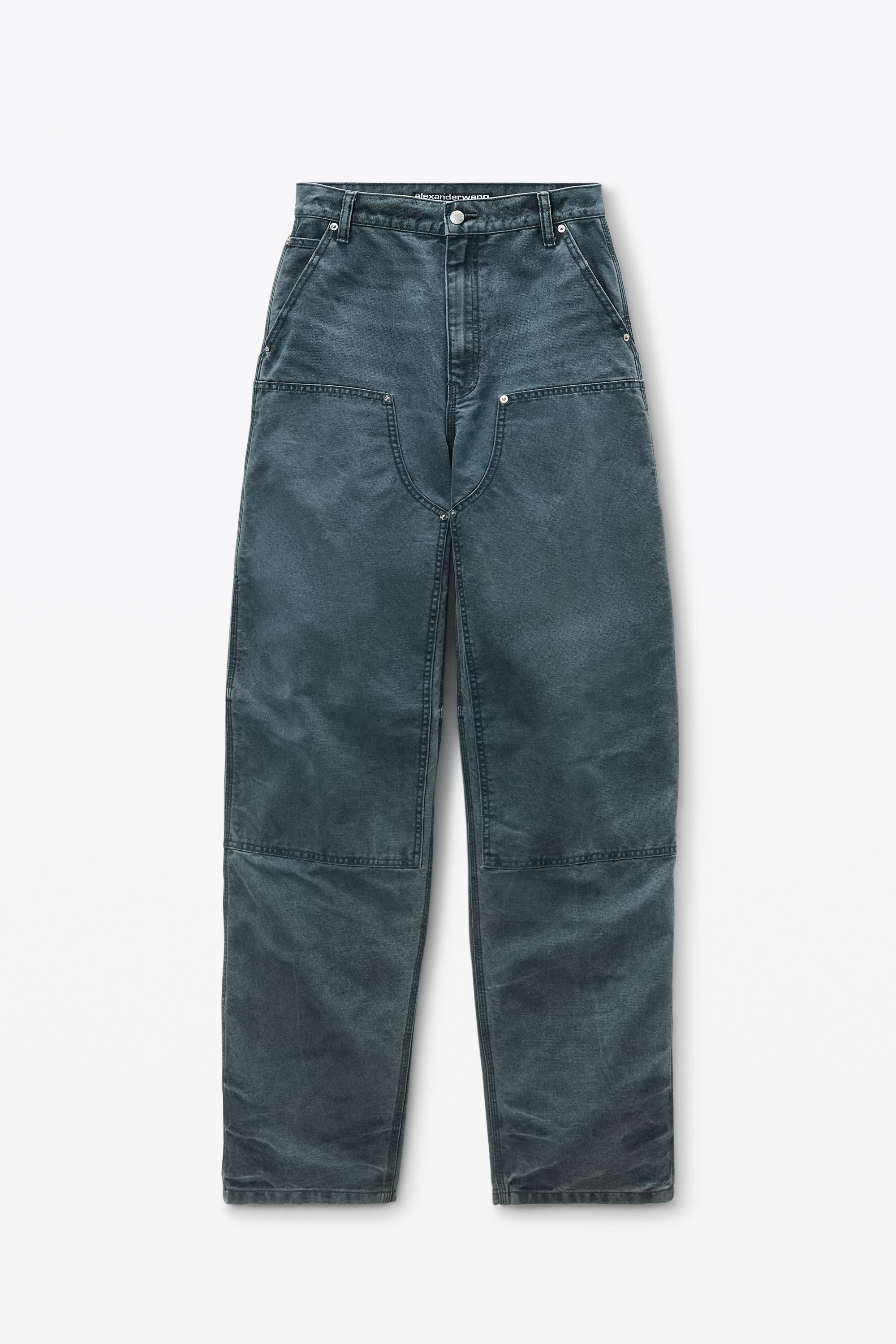 High Waisted Workwear Carpenter Jeans Product Image