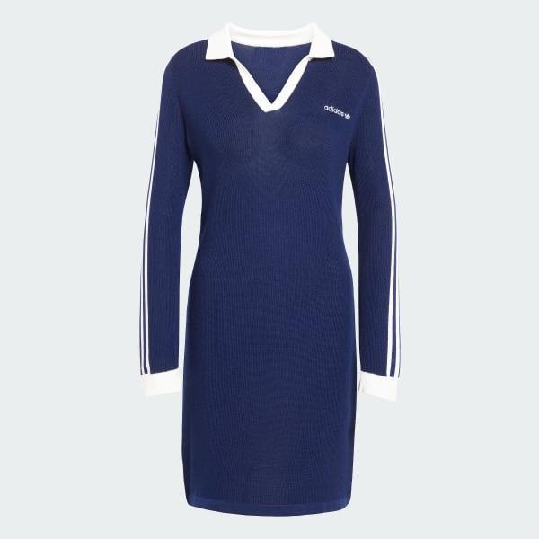 Knitted Polo Dress Product Image