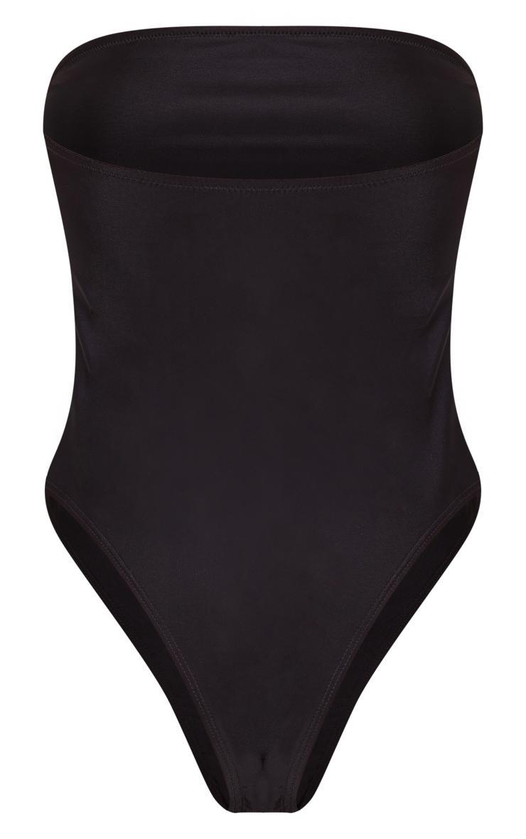 Black Strapless Swimsuit Product Image