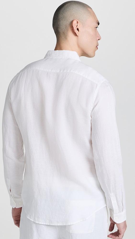 Onia Air Linen Long Sleeve Shirt | Shopbop Product Image