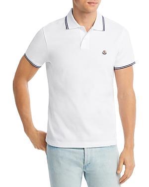 Moncler Tipped Short Sleeve Polo Shirt Product Image