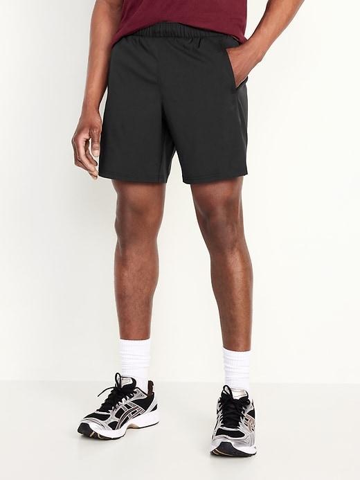 Essential Woven Lined Workout Shorts -- 7-inch inseam Product Image