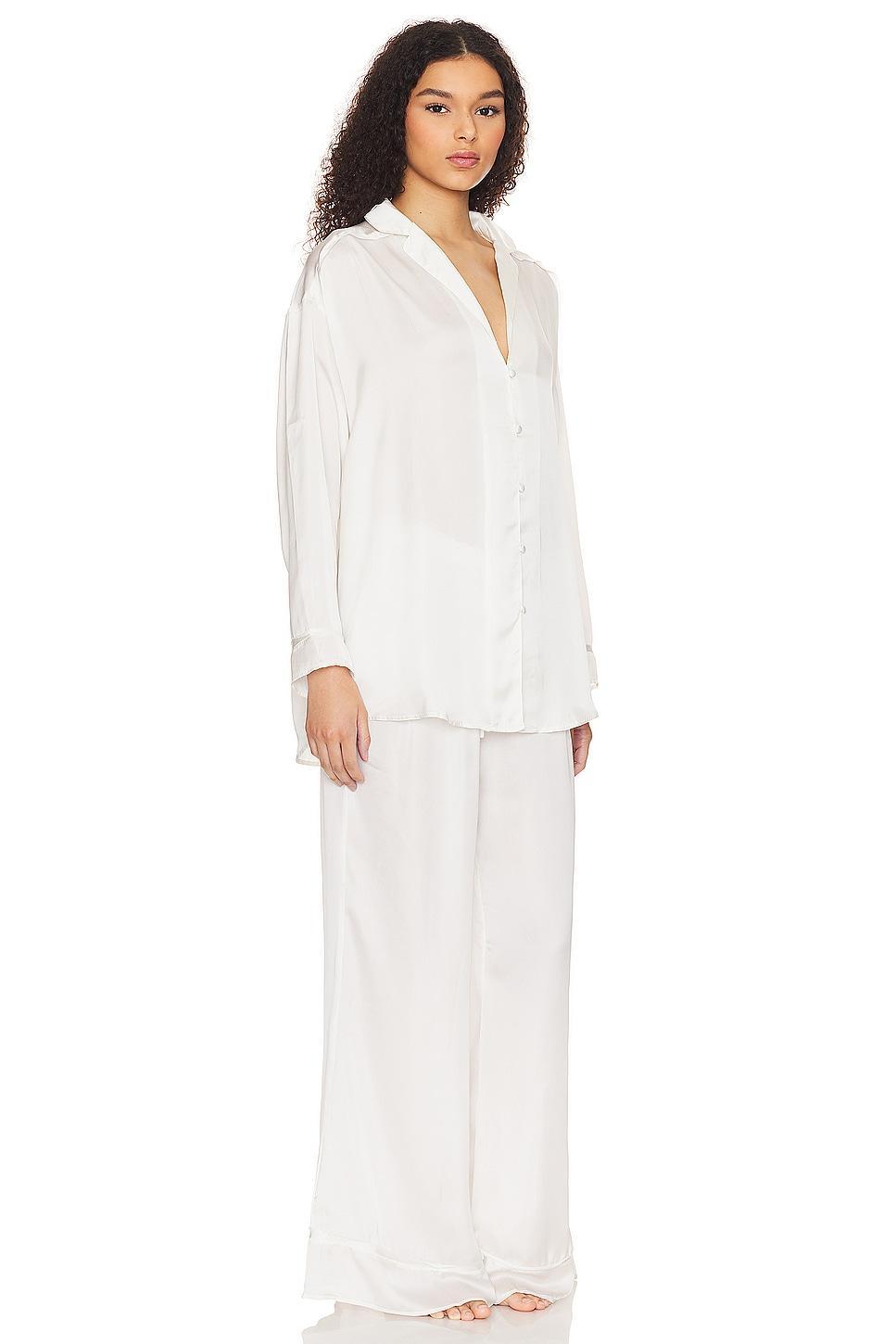 x Intimately FP Dreamy Days Solid Pj In Ivory Free People Product Image