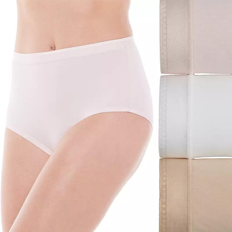 Womens Vanity Fair Lingerie 3-Pack Comfort Where it Counts Brief 13463 Product Image