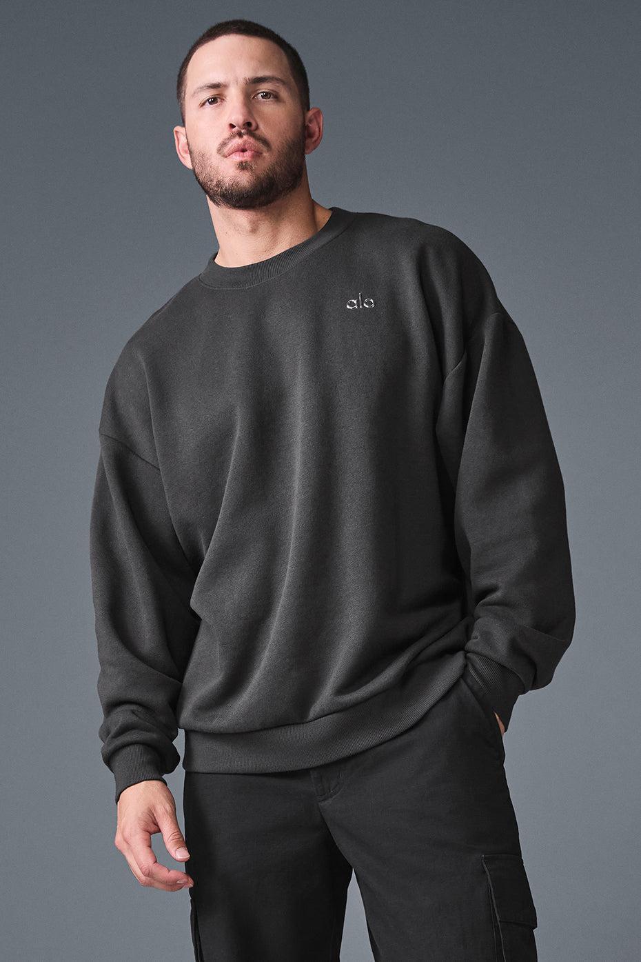 Accolade Crew Neck Pullover - Anthracite Product Image