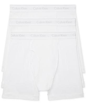 Men's Calvin Klein 3-Pack Cotton Classics Boxer Briefs, Size: XL, White Product Image