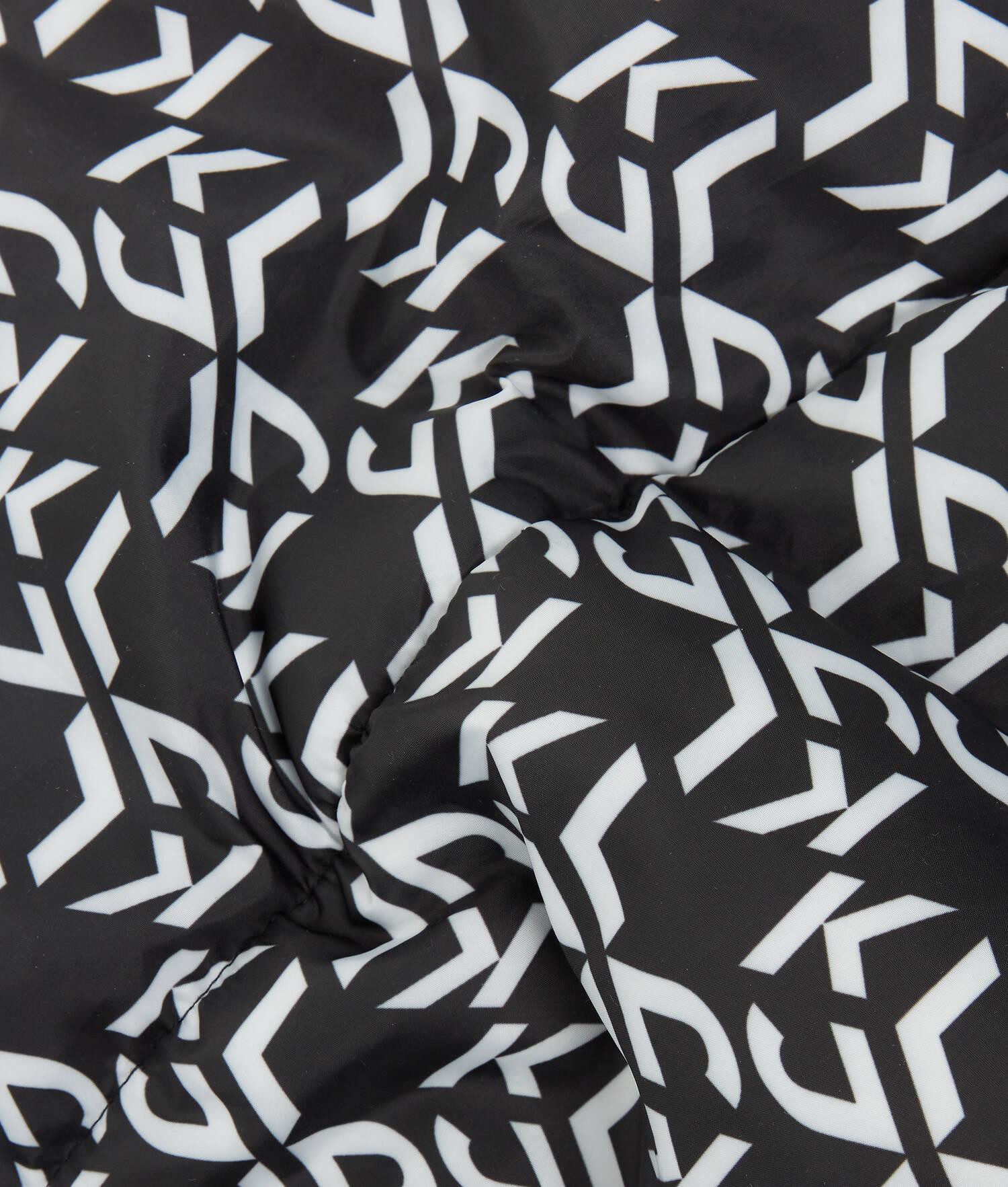 KLJ MONOGRAM PUFFY SCARF Product Image