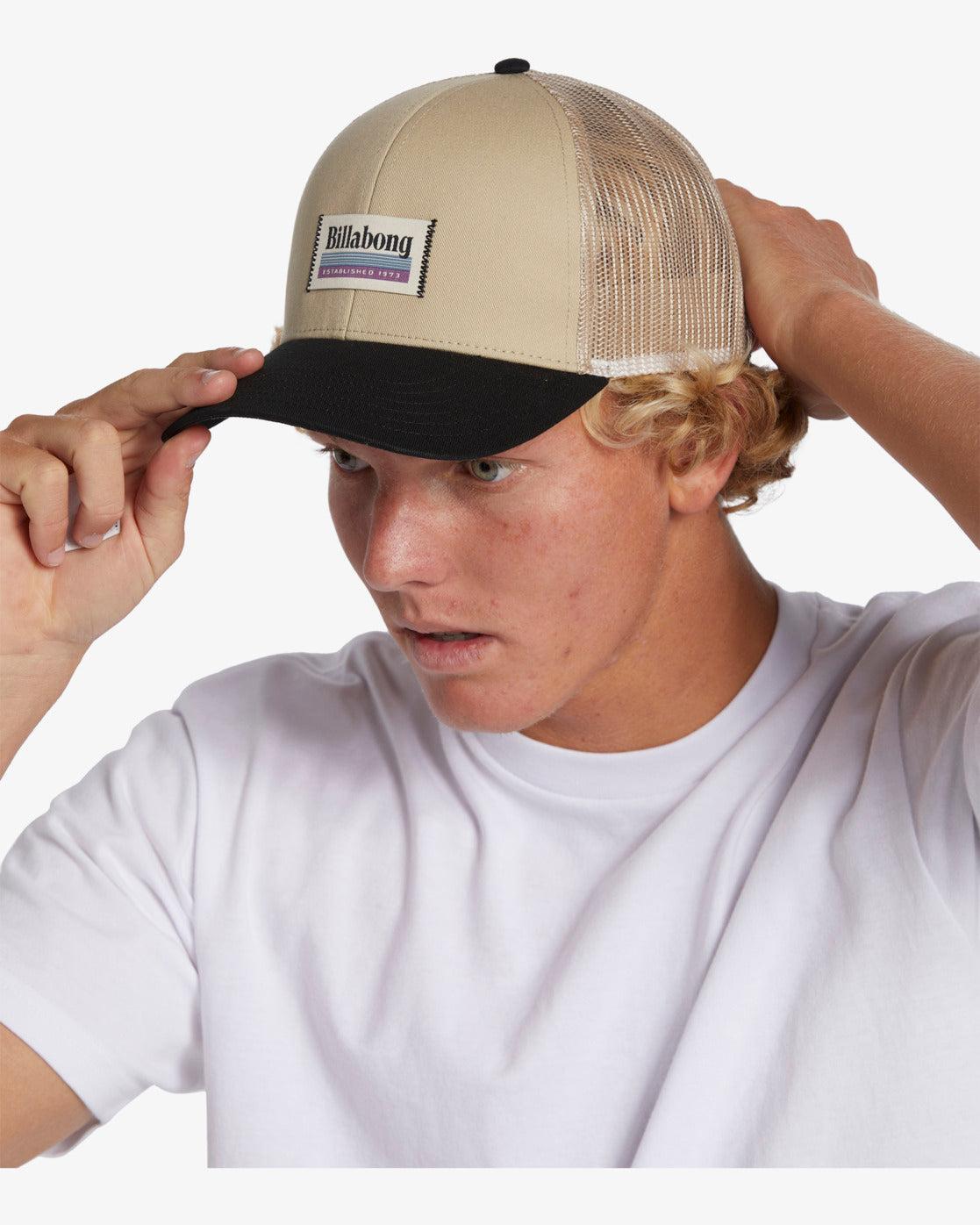 Walled Trucker Hat - Taupe Male Product Image