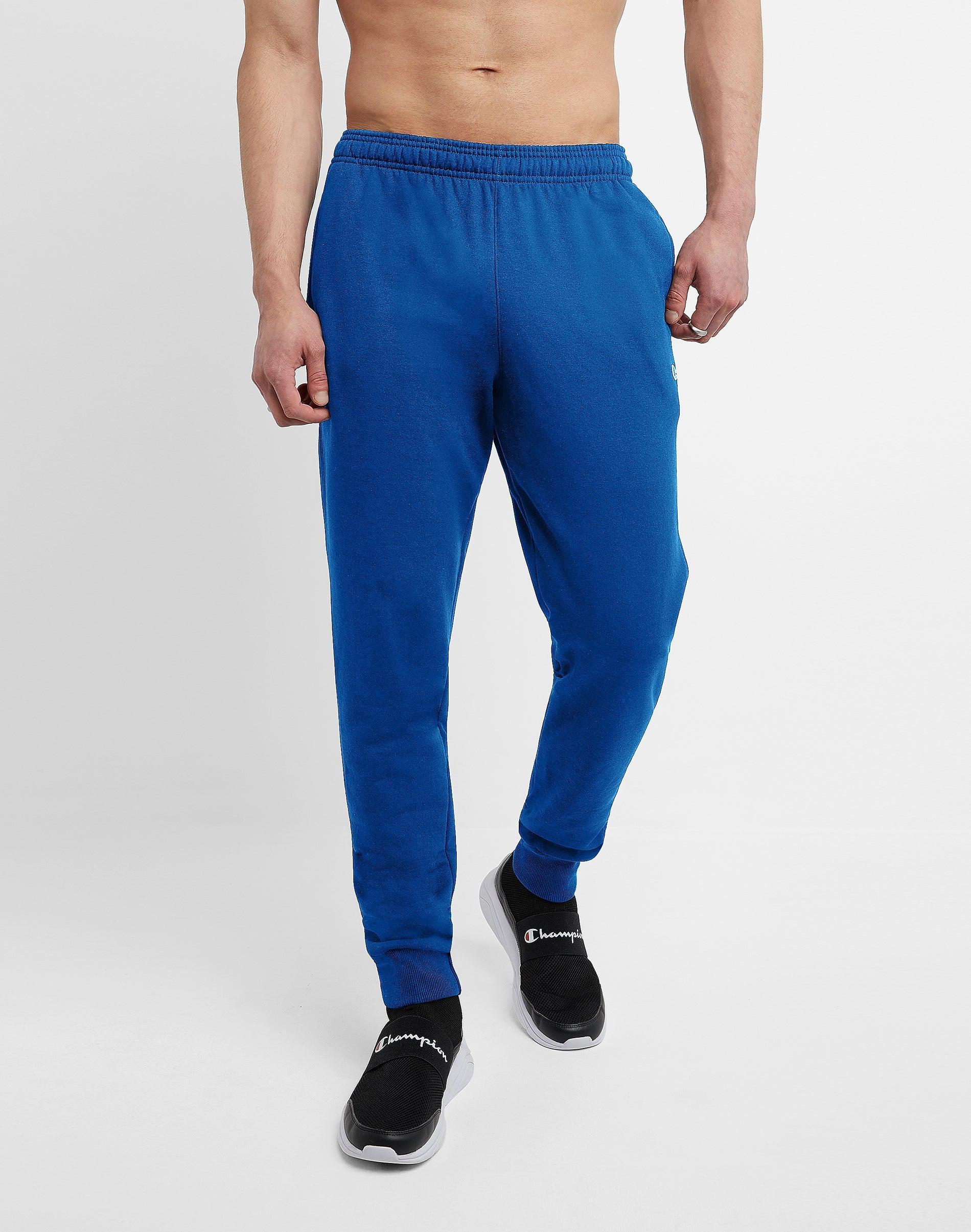 Mens Champion Powerblend Joggers, C Logo, 31 Scarlet M Product Image