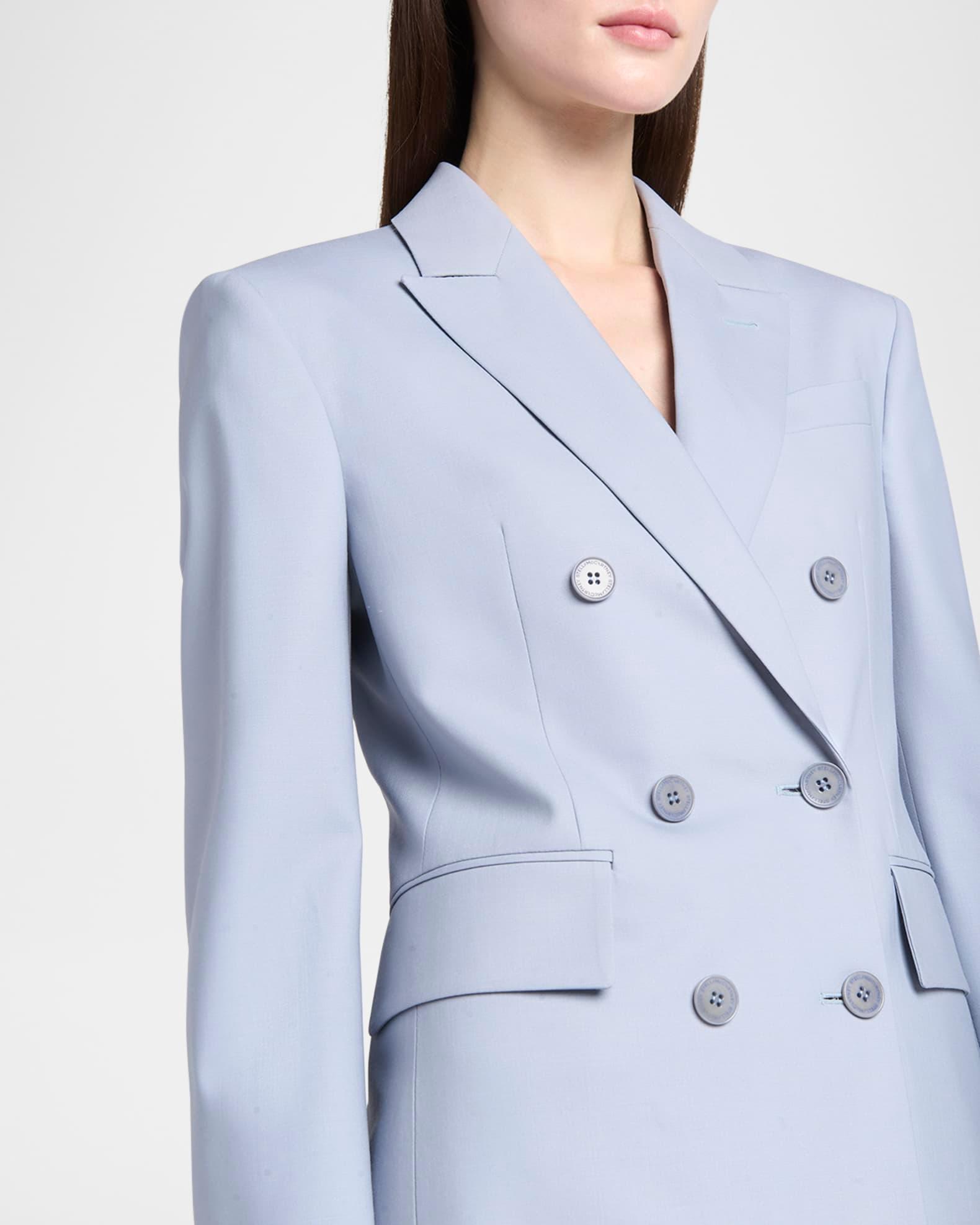 Double-Breasted Wool Blazer Product Image