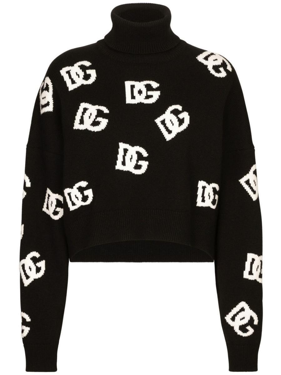 DOLCE & GABBANA Sweaters In Black Product Image