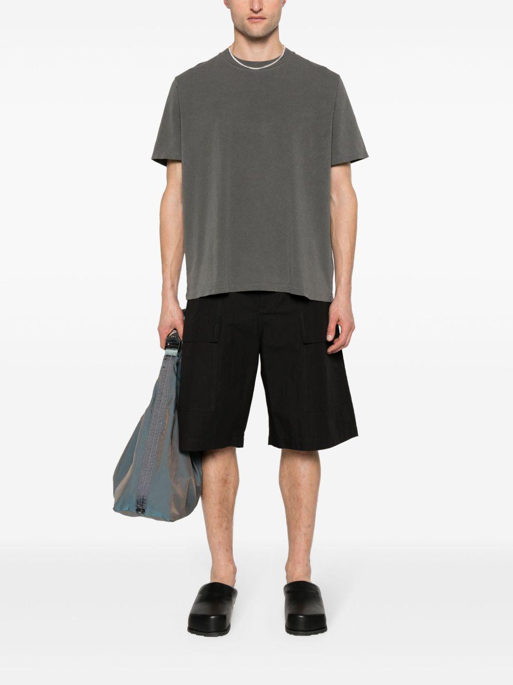 crew neck cotton T-shirt Product Image