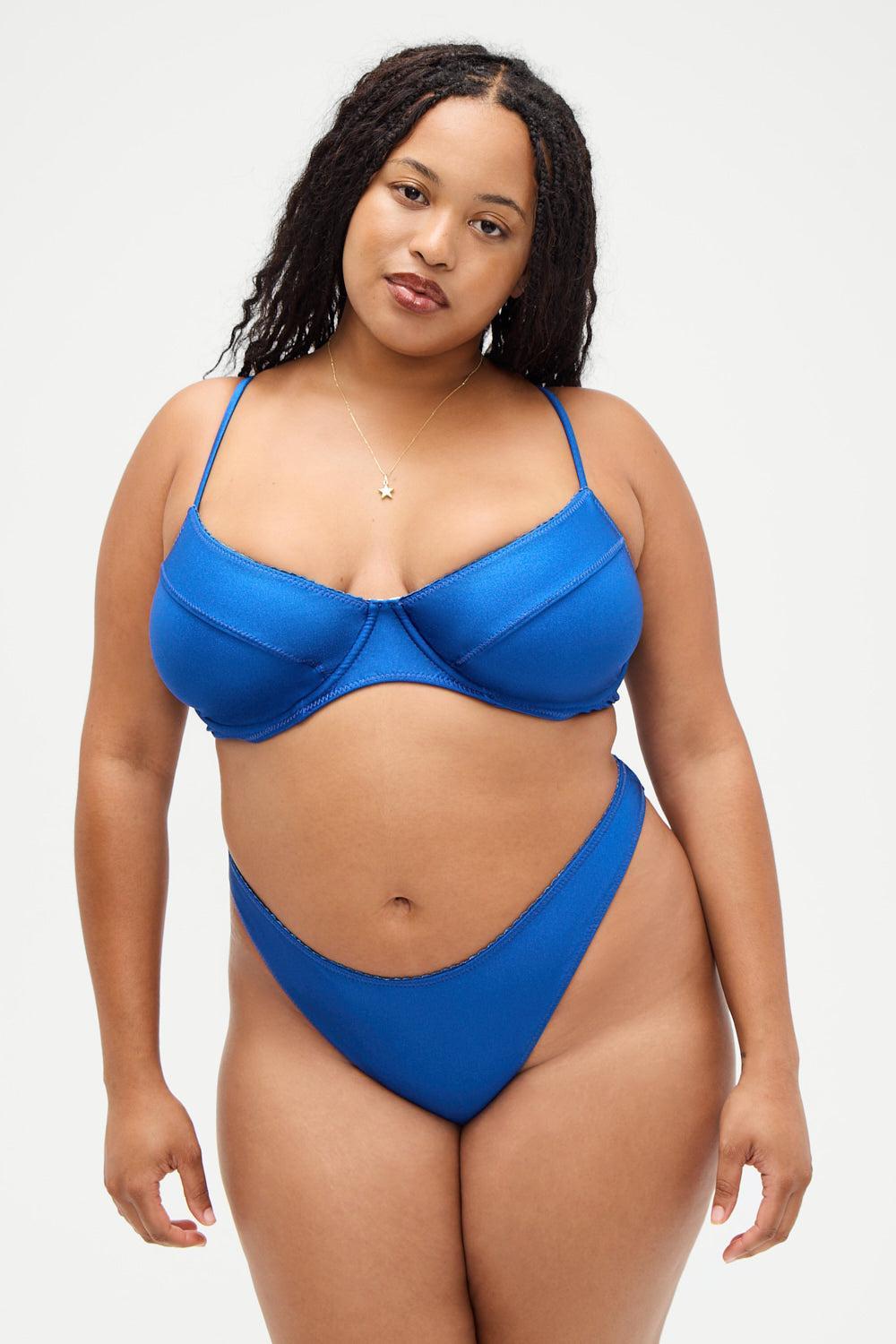 Dove Classic Bikini Bottom - Deep Blue Product Image