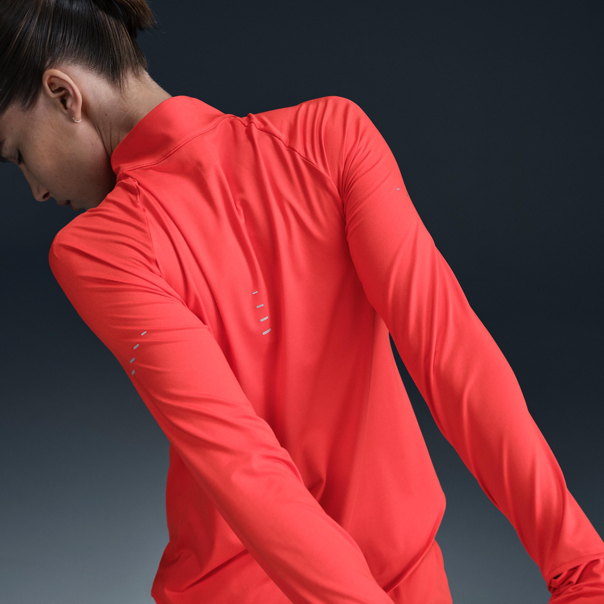 Nike Women's Swift Dri-FIT UV 1/4-Zip Running Top Product Image