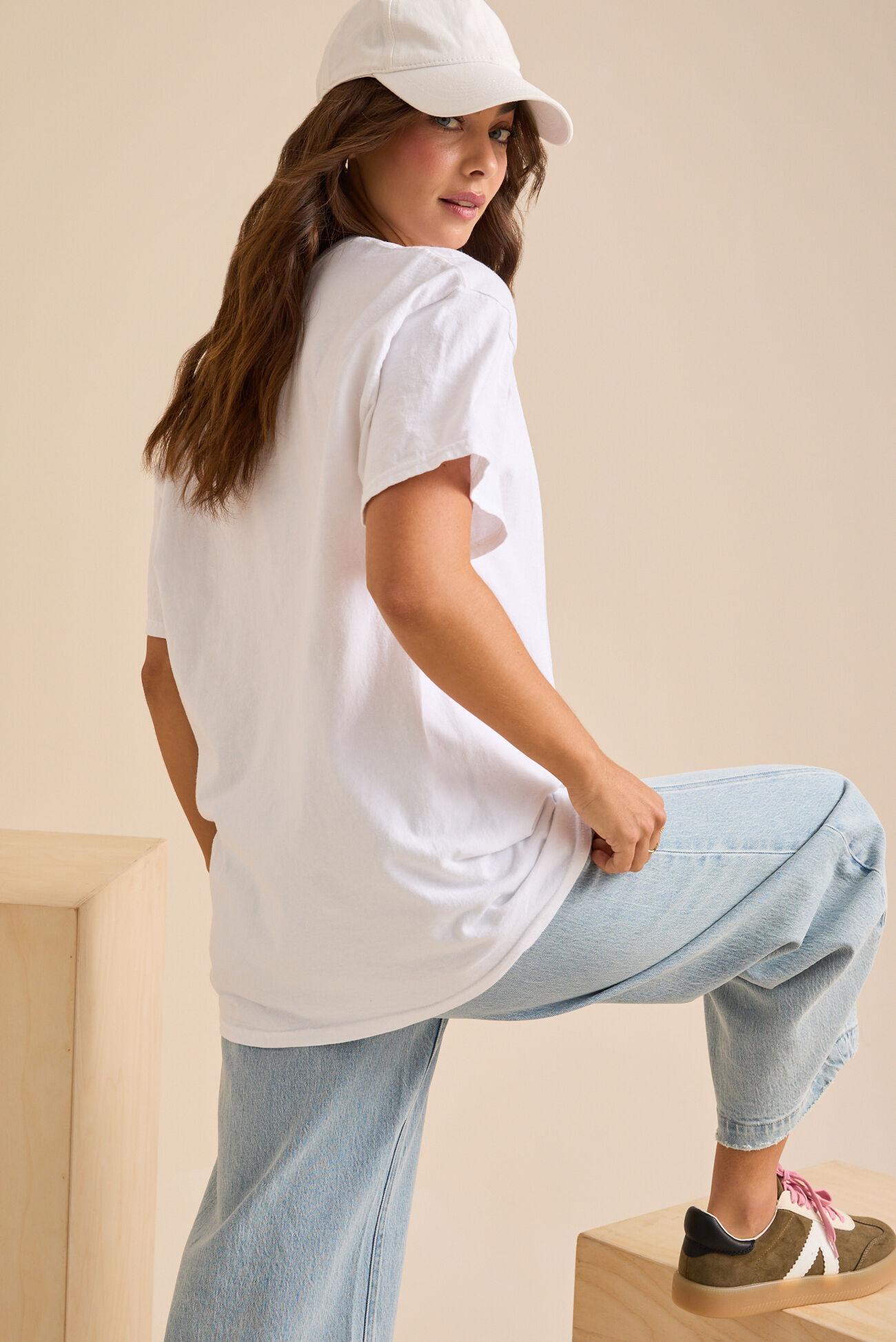 Diet Coke Bow Oversized Graphic Tee Product Image