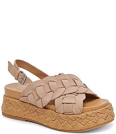 Dolce Vita Winder (Camel Suede) Women's Sandals Product Image