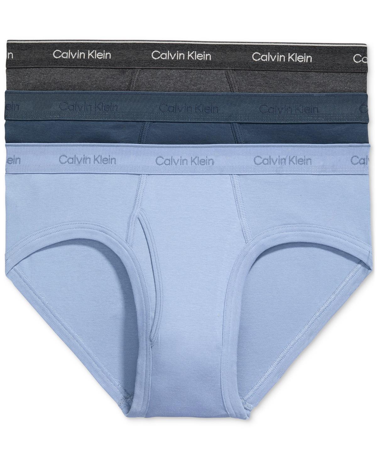 Men's Calvin Klein 3-Pack Cotton Classic Briefs, Size: Small, Black Product Image