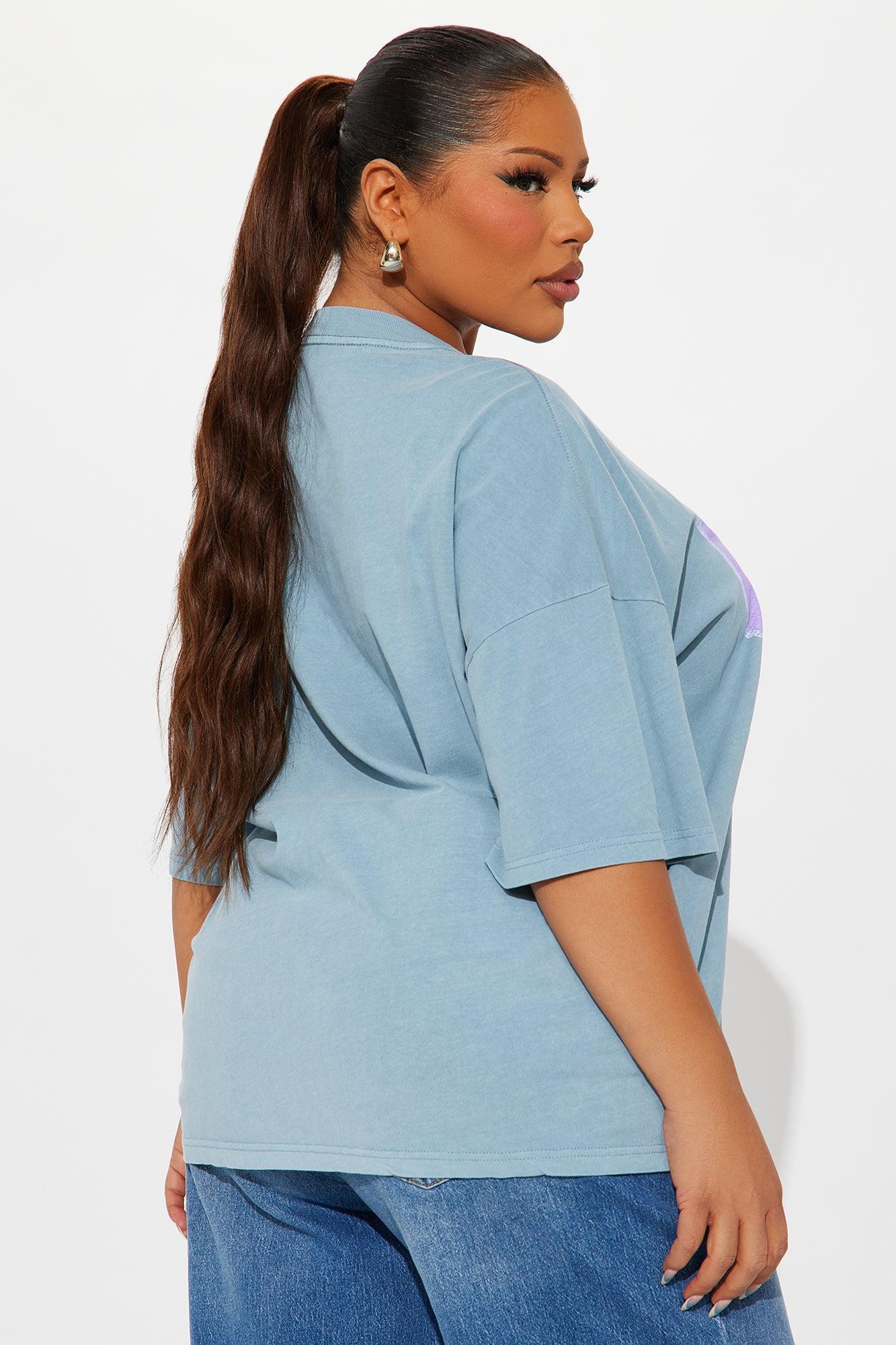 The Big 86 Washed Tee - Indigo Product Image