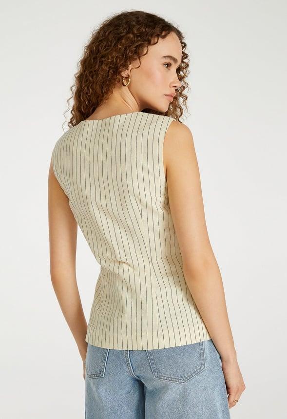 Tailored Tunic Vest Product Image