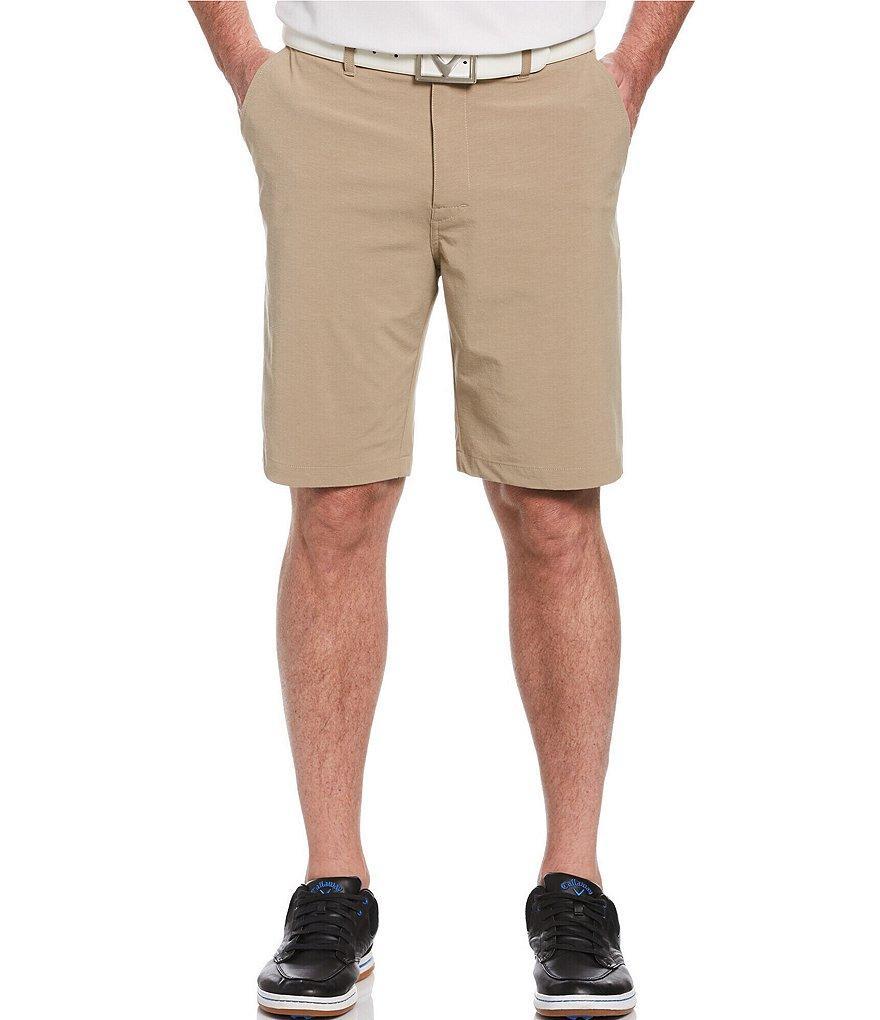 Callaway Horizontal Textured 10#double; Inseam Opti-Dri™ Stretch Shorts Product Image