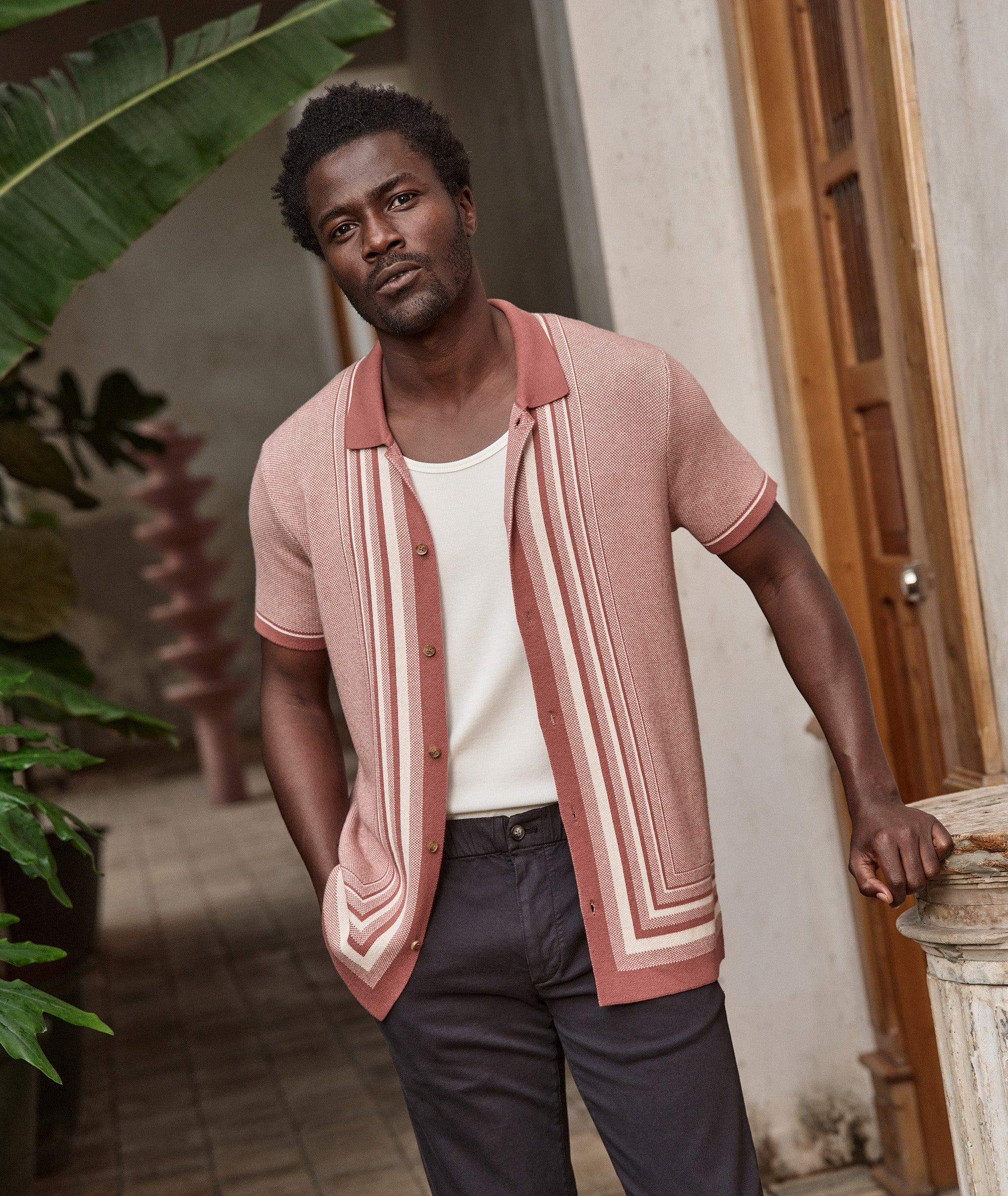 Ethan Sweater Button-Down Product Image