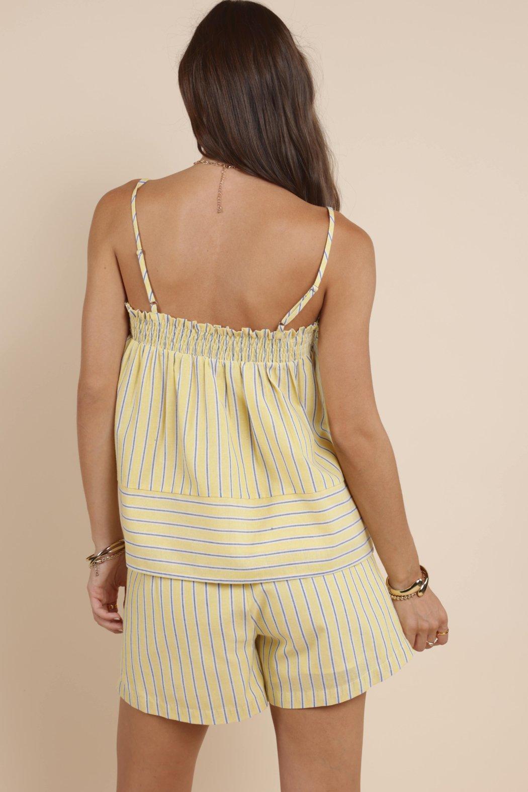 Paradise Found Smocked Tank Product Image