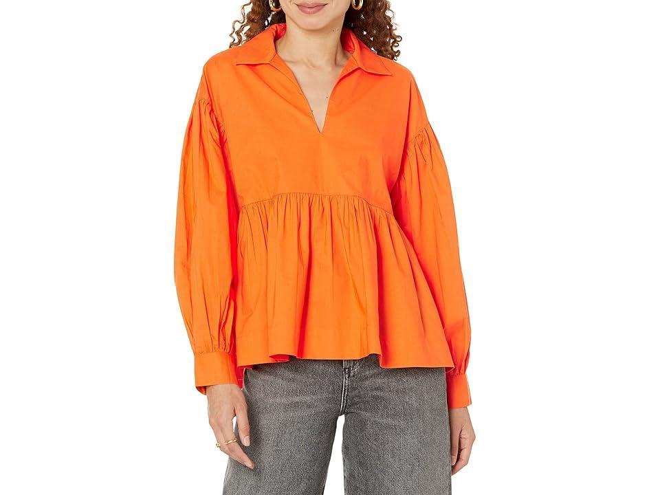 Womens Leni Collared Blouse Product Image