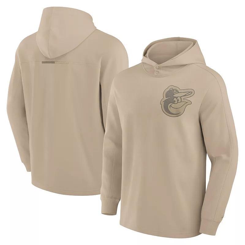 Men's Fanatics Signature Khaki Chicago White Sox Elements Lightweight Fleece Hoodie, Adult Unisex,  Product Image
