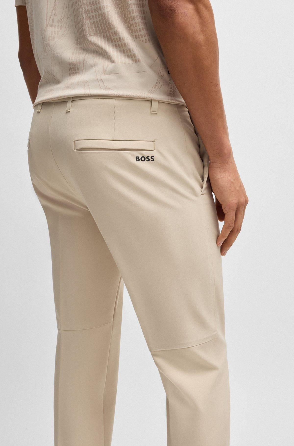 Slim-fit pants in water-repellent stretch fabric Product Image