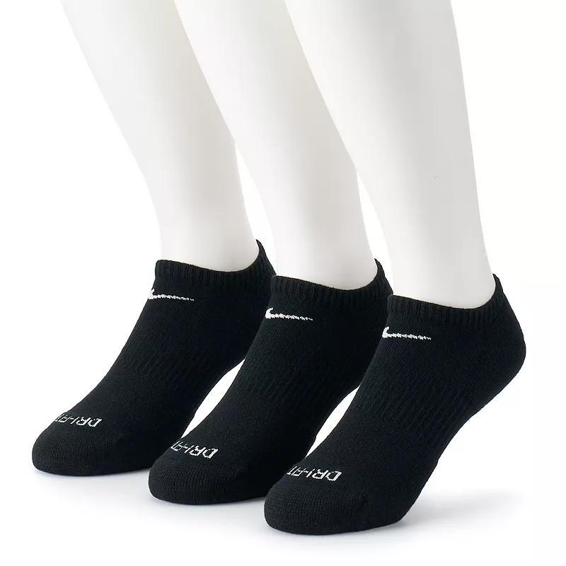 Nike Unisex Everyday Plus Cushion Training No-Show Socks (3 Pairs) | SX6889-010 Product Image