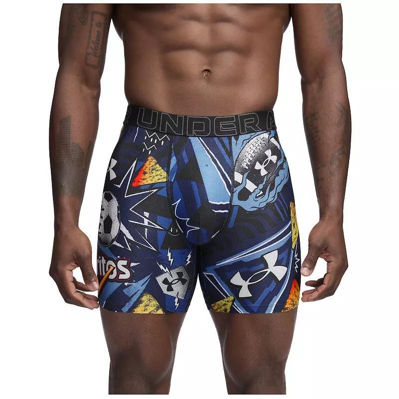 Men's Under Armour 6-in. Performance Tech Mesh Collab Boxer Brief,  Product Image