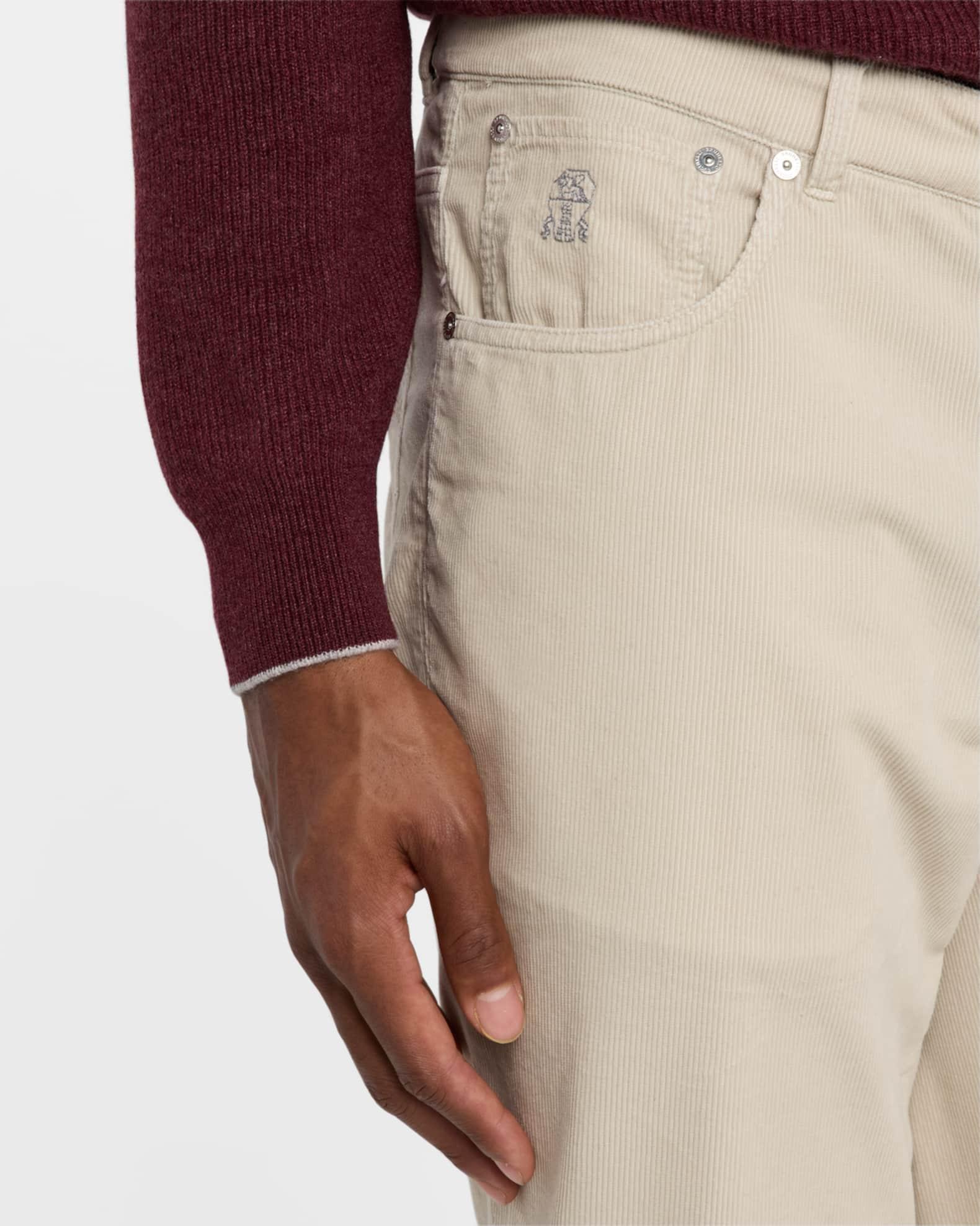 Men's Fine Wale Corduroy Trousers Product Image