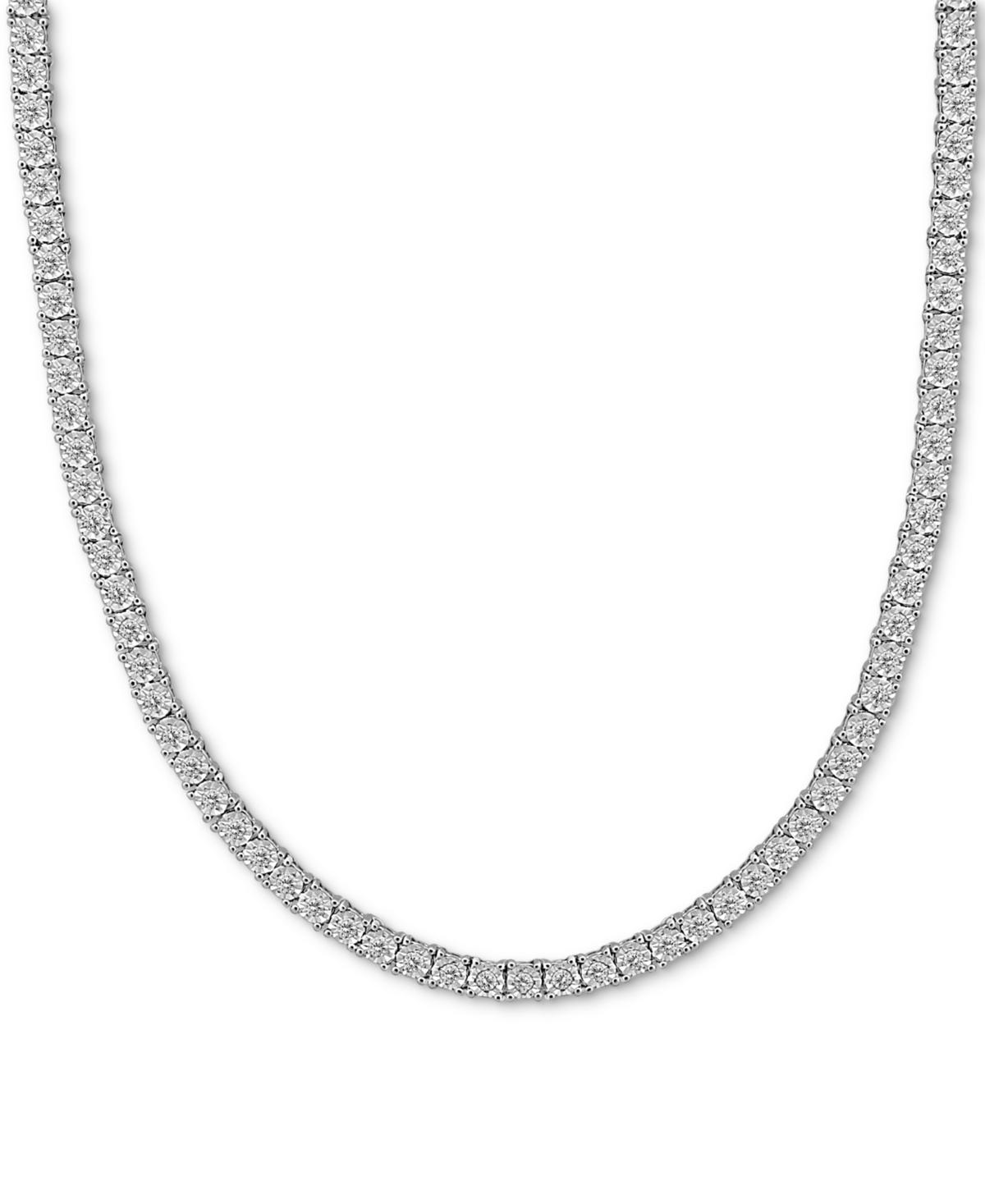 Mens Diamond Link 24 Necklace (2 ct. t.w.) in 10k Gold Product Image