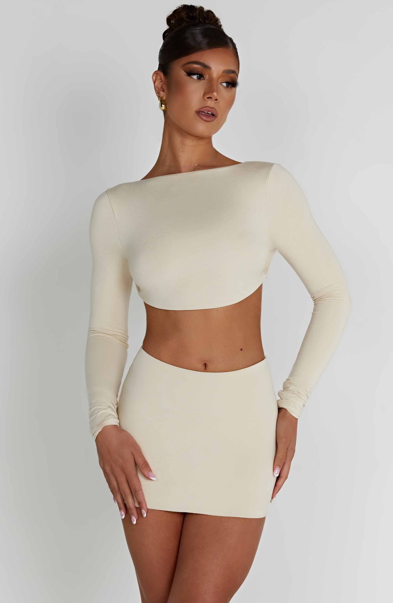 Sahra Top - Cream Product Image