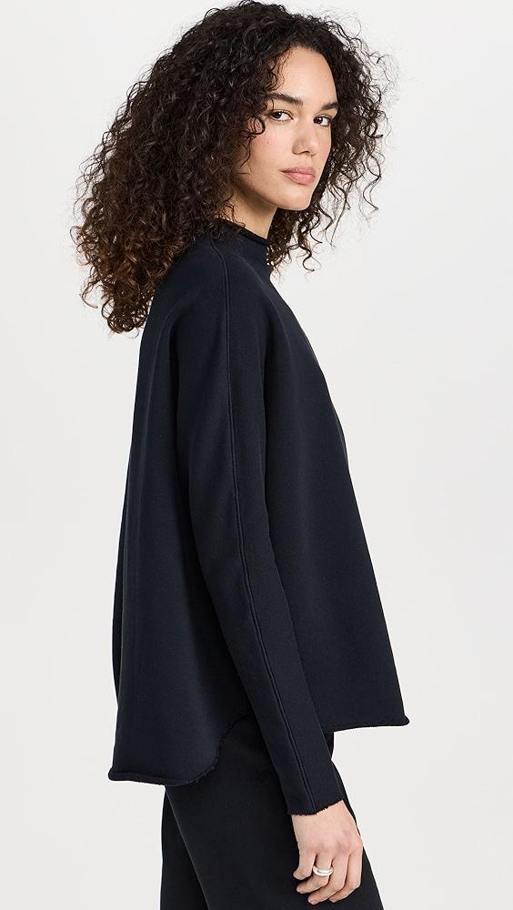 Frank & Eileen Effie Long Sleeve Funnel Neck Capelet | Shopbop Product Image